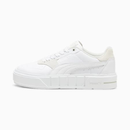 Damskie sneakersy PUMA Cali Court PureLuxe, PUMA White-Vapor Gray, small