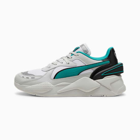 RS-X 40th Anniversary sneakers, PUMA White-Feather Gray, small