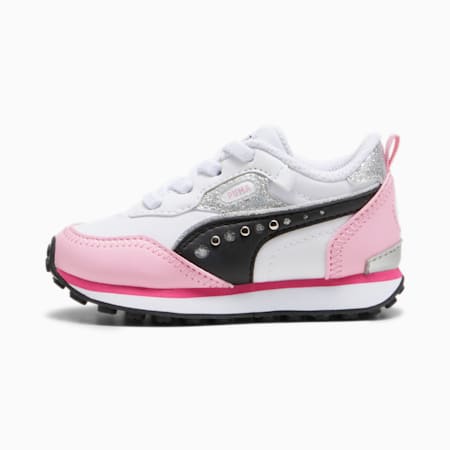 Zapatillas Rider FV Cheering Team para niños pequeños, PUMA White-Pink Lilac, small