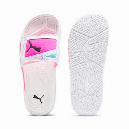 Puma slides womens white 2025