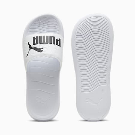 Popcat 20 Superlogo badslippers, PUMA White-PUMA Black, small