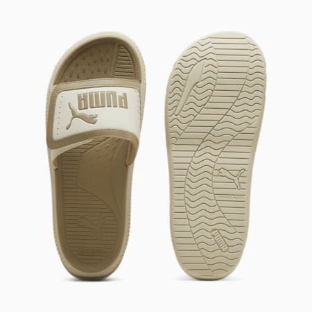 Khaki puma slides deals