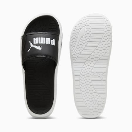 SoftridePro Slide 24 Unisex Sandals, PUMA Black-PUMA White, small