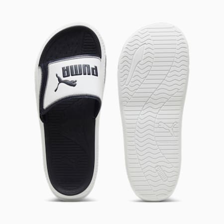 SoftridePro Slide 24 Unisex Sandals, PUMA White-New Navy, small