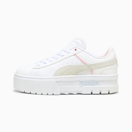 Mayze Queen of Hearts Women's Sneakers, PUMA White, small-NZL