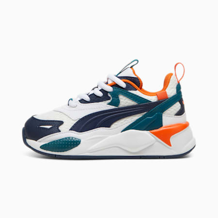 Dziecięce sneakersy RS-X Efekt, PUMA White-Club Navy, small