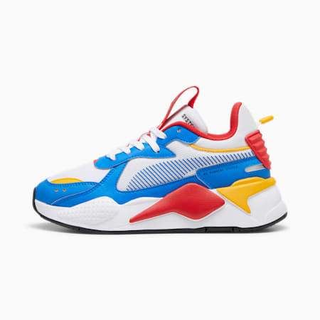 Młodzieżowe sneakersy RS-X, PUMA White-Hyperlink Blue, small