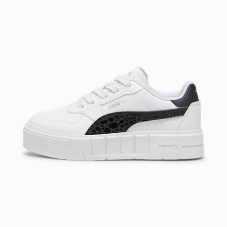 Cali Court Animal Sneakers - Girls 4-8 years, PUMA White-PUMA Black, small-AUS