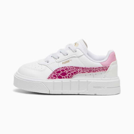 Cali Court Animal Sneakers - Girls 0-4 years, PUMA White-Magenta Gleam, small-AUS