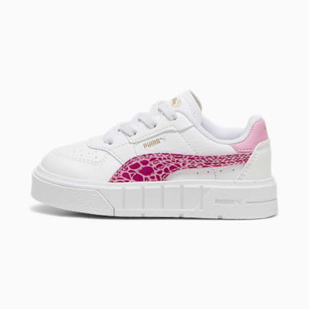 Cali Court Animal Sneakers - Girls 0-4 years, PUMA White-Magenta Gleam, small-NZL