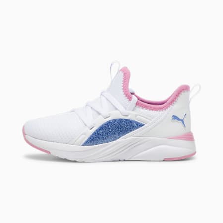 Soft Sophia 2 Deep Dive Kid's Shoes, PUMA White-Fast Pink-Blue Skies, small-IND