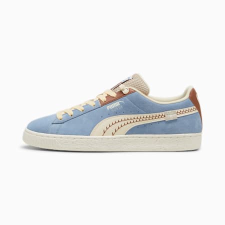 Suede Expedition Sneakers, Zen Blue-Brown Mushroom, small