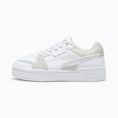 CA Pro 'Lux III' Pure Luxe sneakers voor dames, PUMA White-Vapor Gray, small