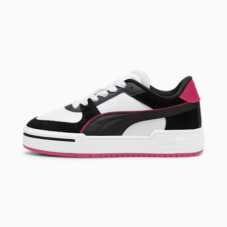 Women's CA Pro Queen of Hearts Sneakers, PUMA White-PUMA Black-Pinktastic, small