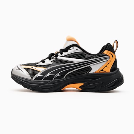 Puma Morphic Athletic, PUMA Black-Clementine, small-KOR