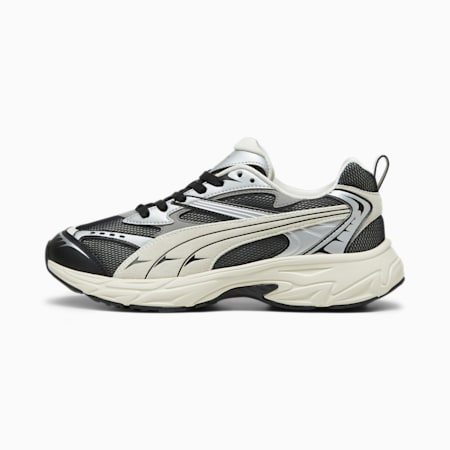 PUMA Morphic Retro Sneakers, PUMA Black-Frosted Ivory, small-PHL