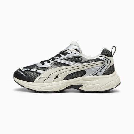 PUMA Morphic Retro Sneakers, PUMA Black-Frosted Ivory, small-SEA