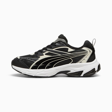 PUMA Morphic Retro Sneakers, PUMA Black-Alpine Snow, small