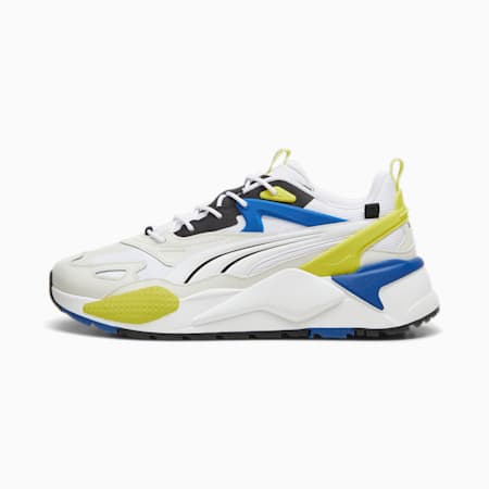 RS-X Effect zomersneakers, PUMA White-Lime Sheen, small