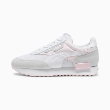 Future Rider Queen of Hearts sneakers voor dames, PUMA White-Whisp Of Pink, small