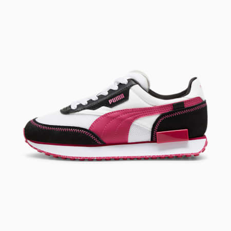 Future Rider Queen of Hearts sneakers voor dames, PUMA White-Pinktastic, small