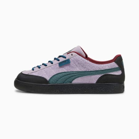 PUMA x PERKS AND MINI Clyde Sneakers, Lavender Shock-Ocean Tropic, small-DFA