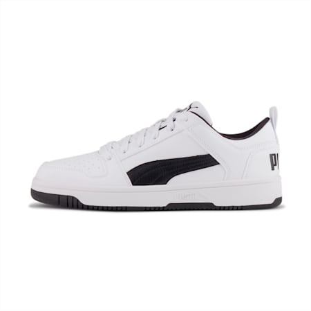 Rebound Lay Up Remix Trainers, PUMA White-PUMA Black, small-PHL