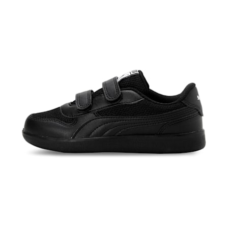 PUMA Punch Comfort Kid's Sneakers, PUMA Black-Puma Black, small-IND