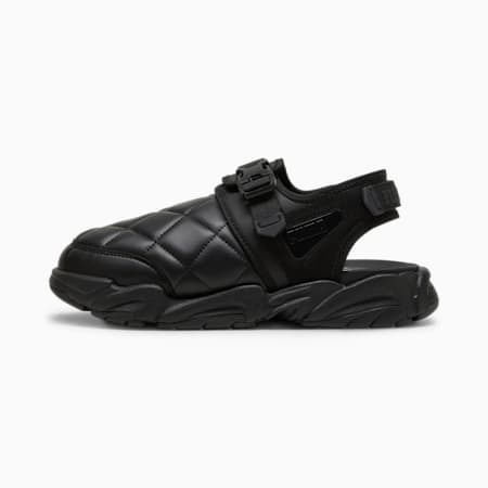 PUMA x PLEASURES TS-01 Quilt Sandals, PUMA Black, small