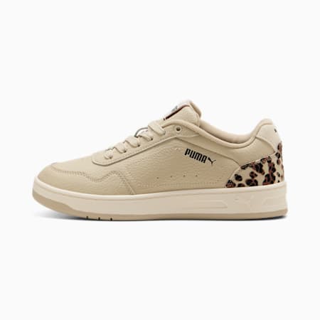 Court Classy I Am The Drama Women's Sneakers, Putty-Sugared Almond-PUMA Black, small-AUS