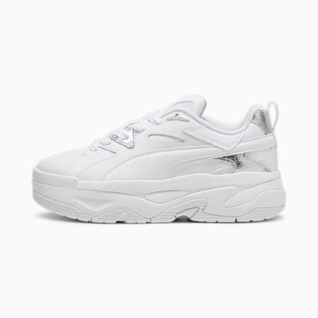 BLSTR Dresscode sneakers voor dames, PUMA White-PUMA Silver, small