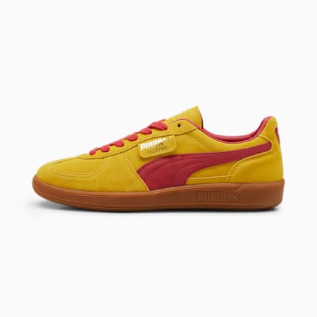 Palermo Sneakers, Pelé Yellow-Club Red, small