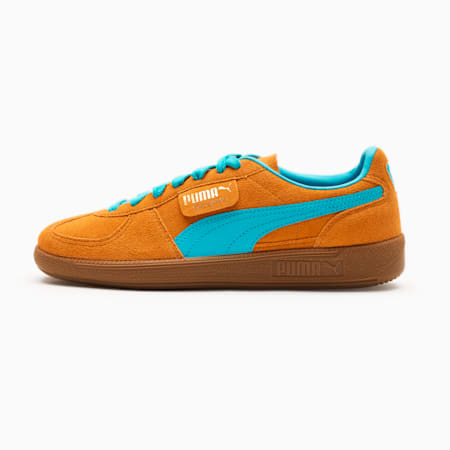 팔레르모<br />Palermo, Dark Cheddar-Bright Aqua-PUMA Gold, small-KOR