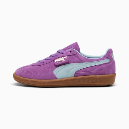 Palermo Unisex Sneakers, Ultraviolet-Turquoise Surf-PUMA Gold, small-AUS