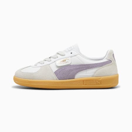 Palermo Leather Sneakers Unisex, PUMA White-Pale Plum-Gum, small