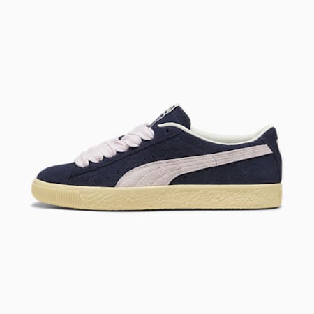 Suede VTG B-Girl Women's Sneakers, PUMA Navy-Light Straw, small