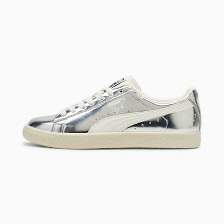 Clyde 3024 Sneakers, PUMA Silver-Warm White, small
