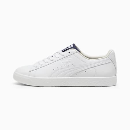 Clyde Varsity II Sneakers, PUMA White-PUMA Navy, small-SEA