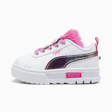 PUMA x TROLLS Mayze Sneakers - Girls 0-4 years, PUMA White-Ravish, small-AUS