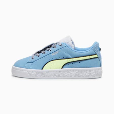 PUMA x TROLLS Suède sneakers voor kinderen, Team Light Blue-Fizzy Light, small