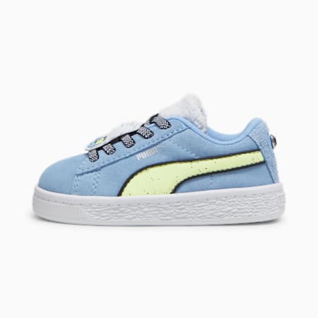 PUMA x TROLLS Suede Toddlers' Sneakers, Team Light Blue-Fizzy Light, small