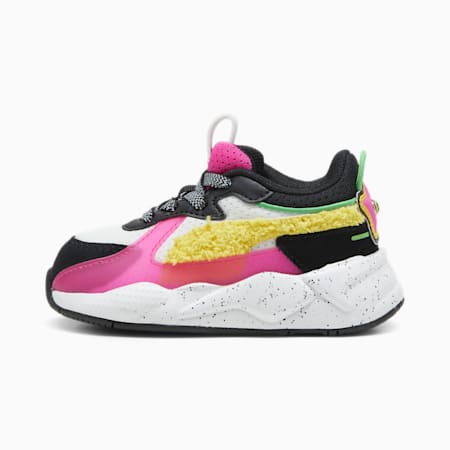 PUMA x TROLLS RS-X sneakers voor peuters, PUMA White-Pelé Yellow, small