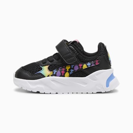 Sneakers PUMA x TROLLS Trinity primi passi, PUMA Black-PUMA Green-Ultraviolet-Blue Skies, small