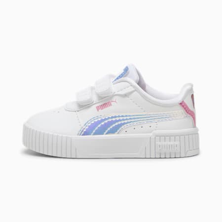 Carina 2.0 Deep Dive Sneakers Babys, PUMA White-Blue Skies-Fast Pink, small