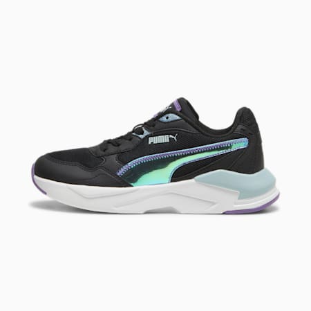 Sneakersy młodzieżowe X-Ray SpeedLite Deep Dive, PUMA Black-Ultraviolet-Turquoise Surf, small