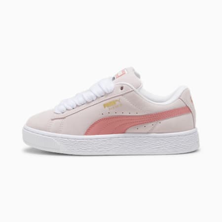 Suede XL sneakers voor jongeren, Whisp Of Pink-Passionfruit, small