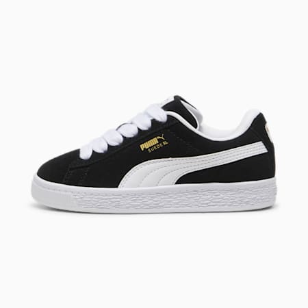 Suede XL sneakers voor kinderen, PUMA Black-PUMA White, small