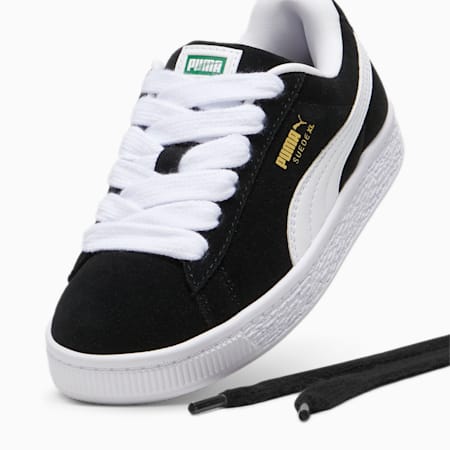 Puma suede classic white laces on sale
