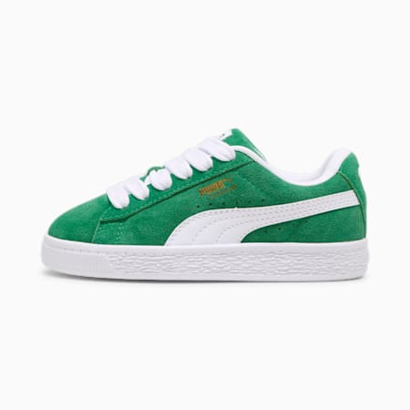 Suede XL Sneakers - Kids 4-8 years, Archive Green-PUMA White, small-NZL