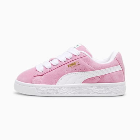 Suede XL Kids' Sneakers, Mauved Out-PUMA White, small